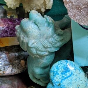 Amazonite lion $400